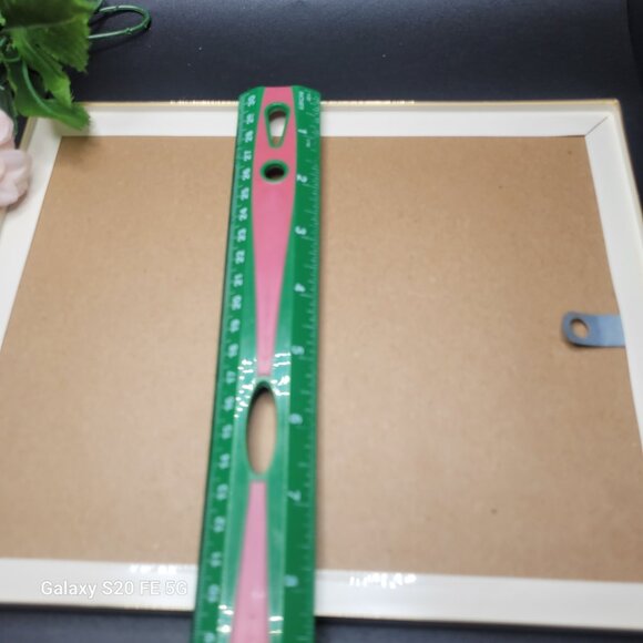 Vintage Rockabye Baby Metallic Print 1980's by Wendy Lyn Framed and Matted - Picture 13 of 13